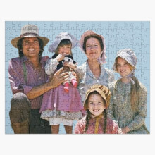 (Little house on the prairie, the ingalls=2031) Jigsaw Puzzle Wooden 300-Piece for Adults Kids Seniors- Home Decor Family Activity Game Wall Art 38x26cm / 15x10inch Birthday Party Gift Toy