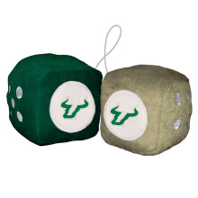 Fremont Die NCAA South Florida Bulls BasicFuzzy Dice Team Colors One Size