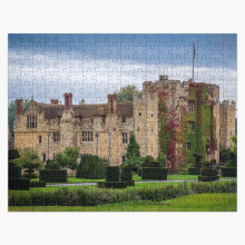 (Hever Castle, Kent, England=2213) Jigsaw Puzzle Wooden 300-Piece for Adults Kids Seniors- Home Decor Family Activity Game Wall Art 38x26cm / 15x10inch Birthday Party Gift Toy