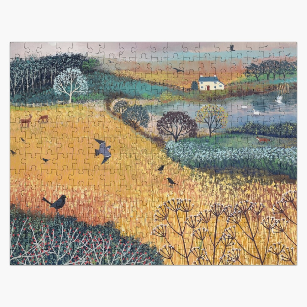 Photos - Jigsaw Puzzle / Mosaic  Jigsaw Puzzle Wooden 300-Piece for Adults Kids Seniors- Home Decor Family Activity Game Wall Art 38x26cm(Harvest Home=2584)