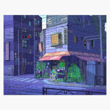 (Tokyo Flower Shop=3358) Jigsaw Puzzle Wooden 300-Piece for Adults Kids Seniors- Home Decor Family Activity Game Wall Art 38x26cm / 15x10inch Birthday Party Gift Toy