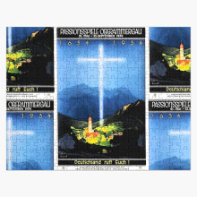 (Oberammergau Passion Plays..300 years =2978) Jigsaw Puzzle Wooden 300-Piece for Adults Kids Seniors- Home Decor Family Activity Game Wall Art 38x26cm / 15x10inch Birthday Party Gift Toy