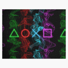 (Controller Buttons smoke=2961) Jigsaw Puzzle Wooden 300-Piece for Adults Kids Seniors- Home Decor Family Activity Game Wall Art 38x26cm / 15x10inch Birthday Party Gift Toy