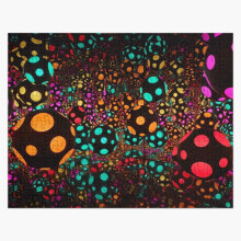 (Infinity Night Yayoi Kusama=2991) Jigsaw Puzzle Wooden 300-Piece for Adults Kids Seniors- Home Decor Family Activity Game Wall Art 38x26cm / 15x10inch Birthday Party Gift Toy