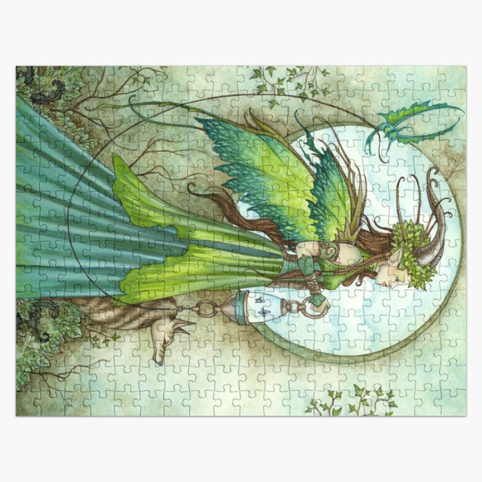 (Promenade=2969) Jigsaw Puzzle Wooden 300-Piece for Adults Kids Seniors- Home Decor Family Activity Game Wall Art 38x26cm / 15x10inch Birthday Party G-image-OPC-PGDHNBJ-NEW