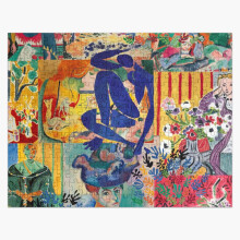 (Matisse The Collage=2962) Jigsaw Puzzle Wooden 300-Piece for Adults Kids Seniors- Home Decor Family Activity Game Wall Art 38x26cm / 15x10inch Birthday Party Gift Toy