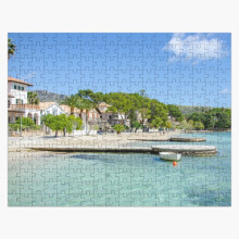 (Pine Walk Peace Puerto Pollensa Mallorca=2960) Jigsaw Puzzle Wooden 300-Piece for Adults Kids Seniors- Home Decor Family Activity Game Wall Art 38x26cm / 15x10inch Birthday Party Gift Toy