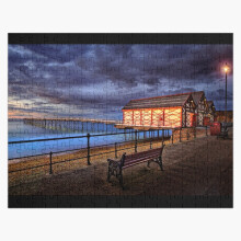 (Harmony - Saltburn-by-the-Sea=4145) Jigsaw Puzzle Wooden 300-Piece for Adults Kids Seniors- Home Decor Family Activity Game Wall Art 38x26cm / 15x10inch Birthday Party Gift Toy
