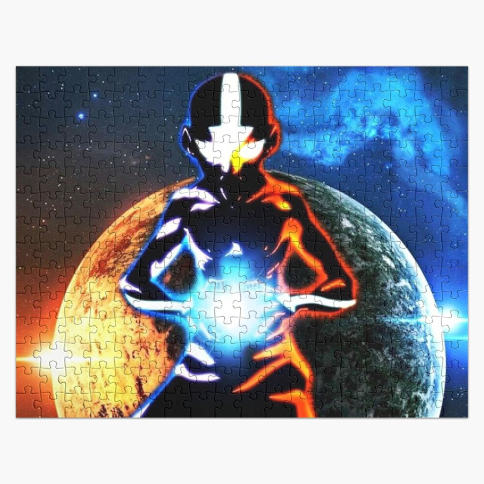 Photos - Jigsaw Puzzle / Mosaic  Jigsaw Puzzle Wooden 300-Piece for Adults Kids Seniors- Home Decor Family Activity Game W(Avatar the Last Airbender 5=4647)