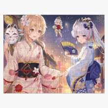 (Ayaka=5990) Jigsaw Puzzle Wooden 300-Piece for Adults Kids Seniors- Home Decor Family Activity Game Wall Art 38x26cm / 15x10inch Birthday Party Gift Toy