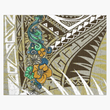 (Vintage Hawaiian Artboard 3417=5993) Jigsaw Puzzle Wooden 300-Piece for Adults Kids Seniors- Home Decor Family Activity Game Wall Art 38x26cm / 15x10inch Birthday Party Gift Toy