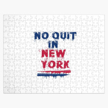 (No Quit in New York=5998) Jigsaw Puzzle Wooden 300-Piece for Adults Kids Seniors- Home Decor Family Activity Game Wall Art 38x26cm / 15x10inch Birthday Party Gift Toy