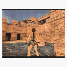(Tomb Raider 4 Temple of Karnak Egypt=6207) Jigsaw Puzzle Wooden 300-Piece for Adults Kids Seniors- Home Decor Family Activity Game Wall Art 38x26cm / 15x10inch Birthday Party Gift Toy