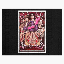 (The Rocky Horror Picture Show=6696) Jigsaw Puzzle Wooden 300-Piece for Adults Kids Seniors- Home Decor Family Activity Game Wall Art 38x26cm / 15x10inch Birthday Party Gift Toy