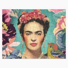 (Frida Kahlo style=6378) Jigsaw Puzzle Wooden 300-Piece for Adults Kids Seniors- Home Decor Family Activity Game Wall Art 38x26cm / 15x10inch Birthday Party Gift Toy