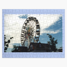 (Hershey Park's Ferris Wheel=6398) Jigsaw Puzzle Wooden 300-Piece for Adults Kids Seniors- Home Decor Family Activity Game Wall Art 38x26cm / 15x10inch Birthday Party Gift Toy