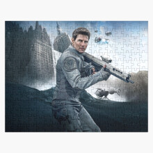 (Tom Cruise Photo=7270) Jigsaw Puzzle Wooden 300-Piece for Adults Kids Seniors- Home Decor Family Activity Game Wall Art 38x26cm / 15x10inch Birthday Party Gift Toy