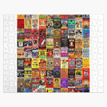 (Band Rock Music=7689) Jigsaw Puzzle Wooden 300-Piece for Adults Kids Seniors- Home Decor Family Activity Game Wall Art 38x26cm / 15x10inch Birthday Party Gift Toy