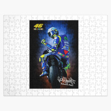 (ROSSI=7615) Jigsaw Puzzle Wooden 300-Piece for Adults Kids Seniors- Home Decor Family Activity Game Wall Art 38x26cm / 15x10inch Birthday Party Gift Toy