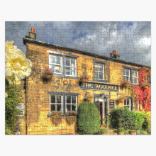 (Cheers From The Woolpack Emmerdale 2=7752) Jigsaw Puzzle Wooden 300-Piece for Adults Kids Seniors- Home Decor Family Activity Game Wall Art 38x26cm / 15x10inch Birthday Party Gift Toy