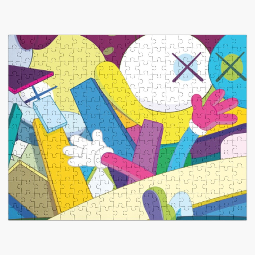 Photos - Jigsaw Puzzle / Mosaic  Jigsaw Puzzle Wooden 300-Piece for Adults Kids Seniors- Home Decor Family Activity Game Wall Art 38x(like a spongebob=7392)