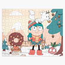 (Hilda, Twig and Tontu Hilda=8318) Jigsaw Puzzle Wooden 300-Piece for Adults Kids Seniors- Home Decor Family Activity Game Wall Art 38x26cm / 15x10inch Birthday Party Gift Toy