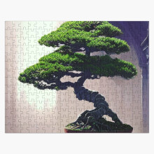 (Bonsai tree=8341) Jigsaw Puzzle Wooden 300-Piece for Adults Kids Seniors- Home Decor Family Activity Game Wall Art 38x26cm / 15x10inch Birthday Party Gift Toy