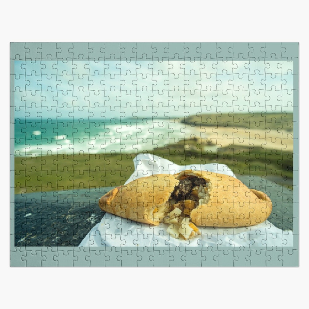 Bearlad (Perranporth Pasty =7853) Jigsaw Puzzle Wooden 300-Piece For Adults Kids Seniors- Home Decor Family Activity Game Wall Art 38X26cm / 15X10inch Birthda