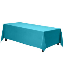 Gee Di Moda Rechteckige Tischdecke     228,6 x 394,9 cm karibische Tischdecke fur 2,44 m lange Tische mit bodenlanger Uberlappung     strapazierfahig
