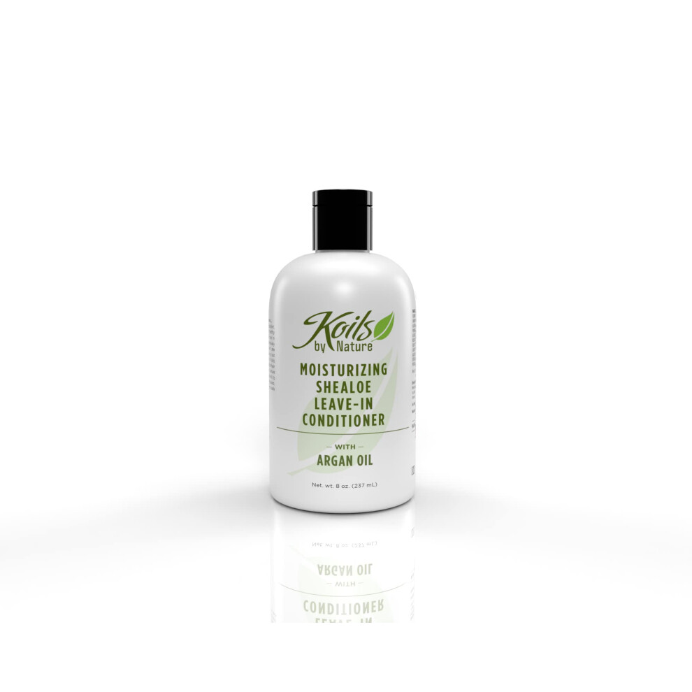 Koils By Nature Moisturizing Shealoe Leave-In Conditioner | 12 Oz | For Curly  Dry  Damaged  Fine  Frizzy  Wavy  Color Treated  Natural Hair