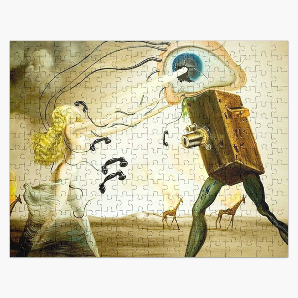 Photos - Jigsaw Puzzle / Mosaic  Jigsaw Puzzle Wooden 300-Piece for Adults Kids Seniors- Home Decor Family(MODERN RHAPSODY Vintage 1957 Surreal Print=10049)