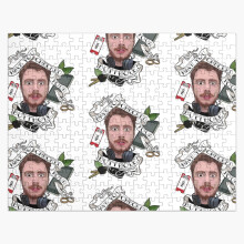 (Have you checked your butthole Tom Cardy=9899) Jigsaw Puzzle Wooden 300-Piece for Adults Kids Seniors- Home Decor Family Activity Game Wall Art 38x26cm / 15x10inch Birthday Party Gift Toy