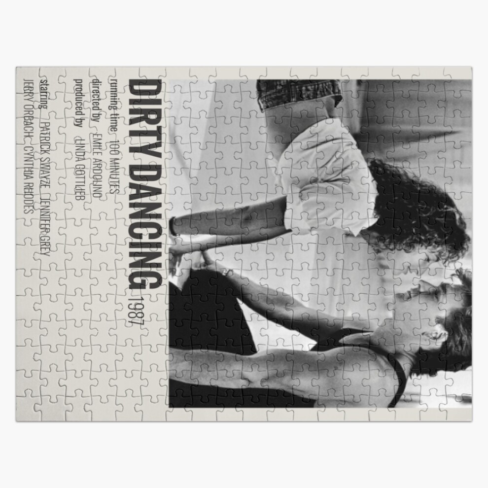Photos - Jigsaw Puzzle / Mosaic =9982) Jigsaw Puzzle Wooden 300-Piece for Adults Kids Seniors- Home Decor Family Activity Game Wall Art(Dirty Dancing (1987)