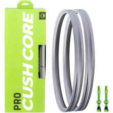 CushCore Pro Set - Includes (2) Tire Inserts, (2) Presta Valves & Rim Stickers, Easy at-Home Installation, Bicycle Tire Inserts, Helps Improve Ride Qu