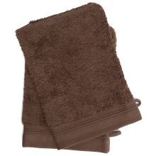 France Luxe Body Franse Stijl Badhandschoenen 2-Pack - Bruin/Bruin