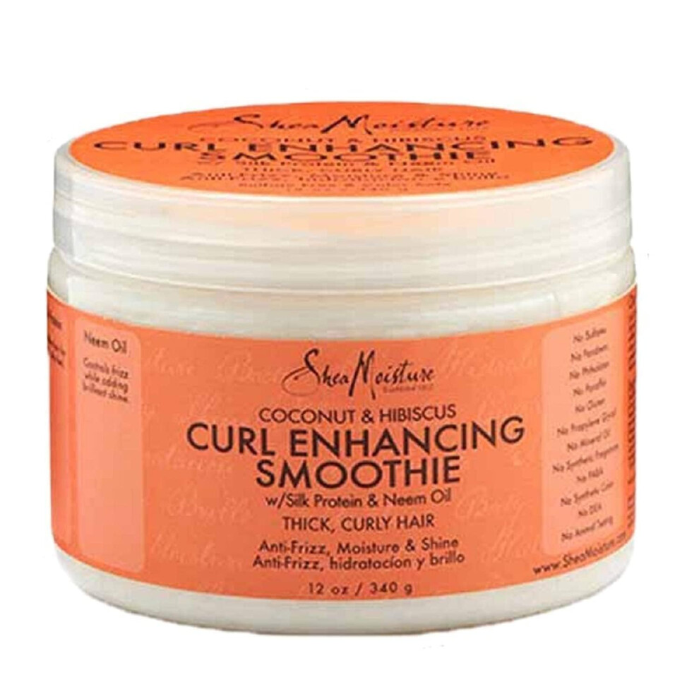 Shea Moisture Coconut and Hibiscus Curl Enhancing Smoothie  12 Ounce