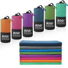 BOGI Microfiber Travel Sports Handduk-Quick Dry Handduk Mjuk ltt mikrofiber Camping Handduk Absorberande Kompakt Resehandduk fr Camping Gym Yog