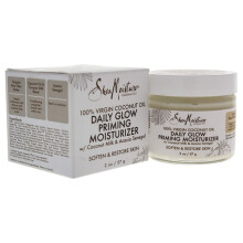 Shea Moisture 100% dziewiczy olej kokosowy Codzienny rozswietlajacy krem ??nawilzajacy firmy Shea Moisture dla obu plci - krem ??nawilzajacy 2 uncje