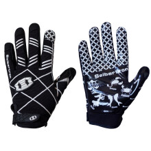 Seibertron Pro 3.0 Twelve Constellations Elite Ultra-Stick Sports Receiver Glove Fotbollshandskar passar fr ungdom Barn Barn Svart XS