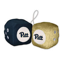 Fremont Die NCAA Pittsburgh Panthers BasicFuzzy Dice Team Colors One Size