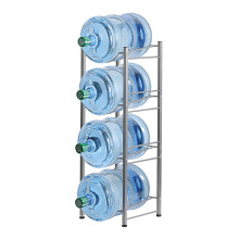 LIANTRAL Estante para jarra enfriador de agua Soporte para jarra de agua de 5 galones Estante para almacenamiento de botellas de agua Soporte par