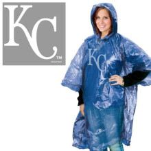 Wincraft MLB Kansas City Royals Rain Poncho Team Colors One Size