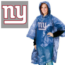 Poncho de pluie des Giants de New York