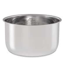 Sicheer Edelstahl-Innentopf, Ersatzeinsatz, Liner-Zubeh r, kompatibel mit Ninja Foodi 6,5 Quart
