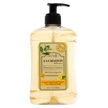 A La Maison de Provence, Flüssigseife für Hände und Körper, Zitrone aus der Provence, 16,9 fl oz (500 ml)