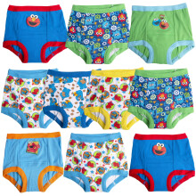 Sesame Street Unisex Baby Med Elmo, Cookie Monster Och Big Bird Inkl. Klistermärken