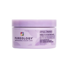 Pureology Style + Protect Mess It Up Texture Paste | For Color-Treated Hair | Medium Hold Texture & Shine | Sulfate-Free | Vegan | Updated Packaging |