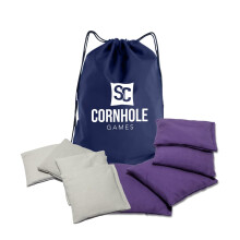 SC Cornhole Games vderbestndiga Cornhole-psar (set med 8) - Professionell regleringsstorlek - Anvnd p Pro Corn Hole Boards eller Bean Bag To