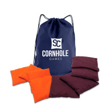 SC Cornhole Games vderbestndiga Cornhole-psar (set med 8) - Professionell regleringsstorlek - Anvnd p Pro Corn Hole-brdor eller Bean Bag To