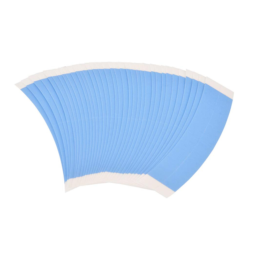 Ruban Adh Sif Double Face Create Beauty Pour Perruques En Dentelle - 36 Pi Ces, R Sistant L'eau Et Adh Sif Puissant (Couleur Bleue (1/4))-image